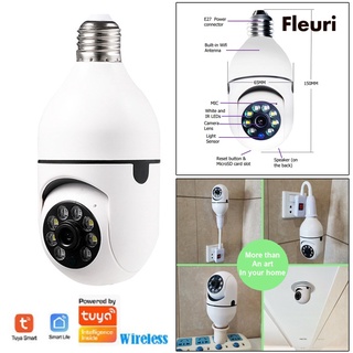 [Home & Living] Indoor WiFi Camera Light Bulb Cloud IP Security Camera Wireless Baby Monitor