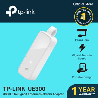 TP-Link UE300 USB 3.0 to Gigabit Ethernet Network Adapter | USB To LAN Adapter | TP LINK | TPLINK