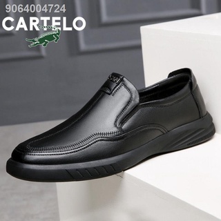 ♙♣Cardile crocodile men s shoes leather autumn business plus velvet warm leather shoes men s soft so