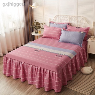 Bedspread Cover 100% Thickened Twill Sanding Bed Skirt