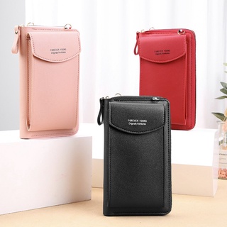sling bag►▽Mumu #1012 Korean Leather Phone Wallet Ladies Sling Bags For Women Limited Card H