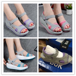 【Ready Stock】❖♛cod[JSFASHION]wedge Platform Wedge Comfort sandals #9987