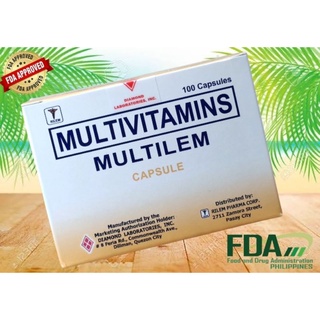 MULTILEM Multivitamins 100 capsules