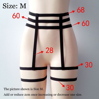 Underwear Harness Hollow Suspender Strap Leg Garter Belt (2)