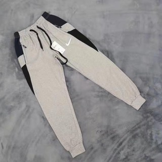 Unisex Plain Cotton Jogger Pants with pocket zippers 90311