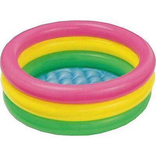 COD 86cm Intex 3-Ring Inflatable Outdoor Swimming Pool
