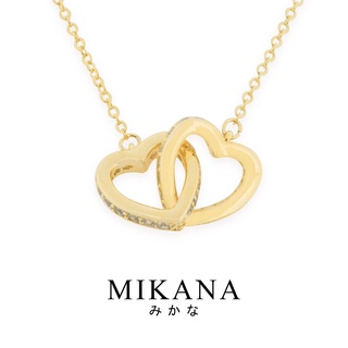 Mikana 18k Gold Plated Tsuru Pendant Necklace accessories for women