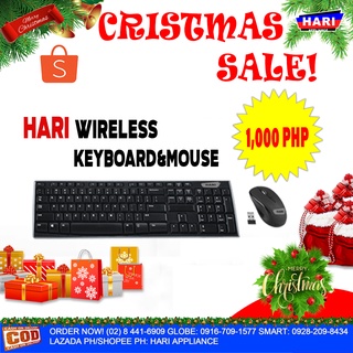 HARI Wireless Mechanical Keyboard Mouse