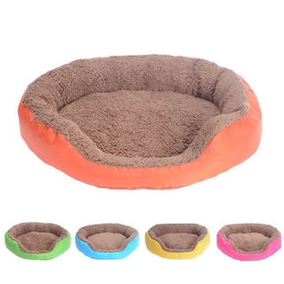 Calming Pet Bed Dog Bed Cat Bed Soft Plush Donut Pet Bed Removable