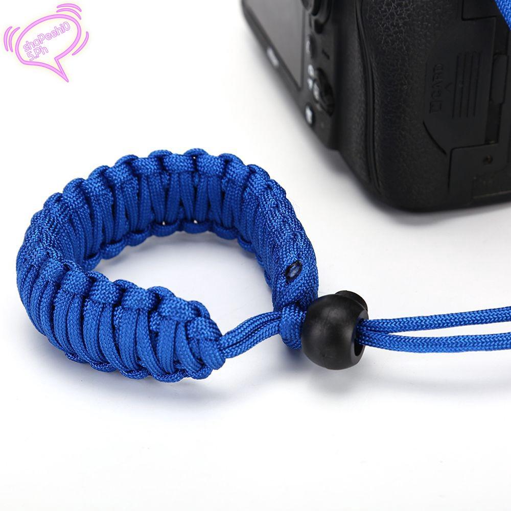 Lanyard Weave Adjustable Strap Wrist Camera for Paracord