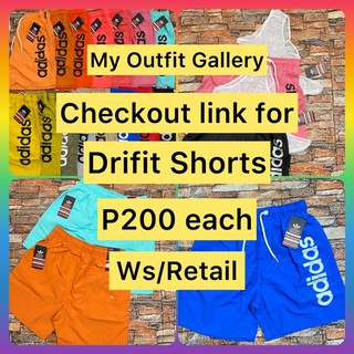PSALE P150 WS/RETAIL ADIDAS DRIFIT SHORT (UNIS*X) (live selling only)