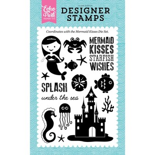 Echo Park Designer Stamps - Mermaid Kisses