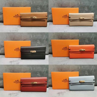 JC WHOLESALE # HERMES KELLY CLASSIC WALLET Sling bad Clutch bag High end quality W/box COD