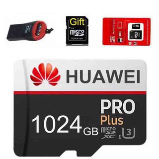 HUAWEI 1024GB 512GB 256GB Class10 TF Card Micro SD Memory Card 1024G 1TB + Reader