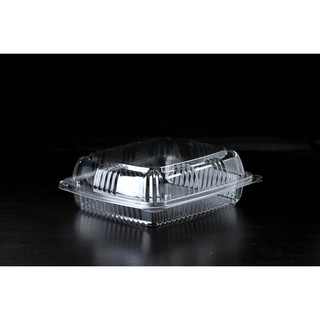 Clear Square Pastry Box - 10pcs
