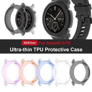 【Go】Hard Protective Case TPU Watch Screen Protector Cover for Amazfit GTR Watch 42mm 47mm