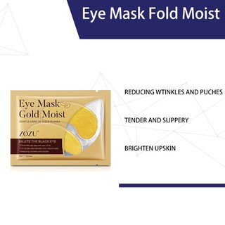 10pcs ZOZU Collagen Gold Moist Eye Mask Sleep Eye Stickers sleeping mask eye mask (3)