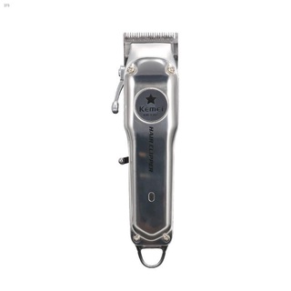 (Sulit Deals!)○℡KEMEI km-1997 professional hair clipper Rechargeable hair trimmer Low noise electric