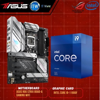 Intel® Core™ i9-11900F Processor (16M Cache, up to 5.20 GHz) with ASUS ROG STRIX B560-A GAMING WIFI