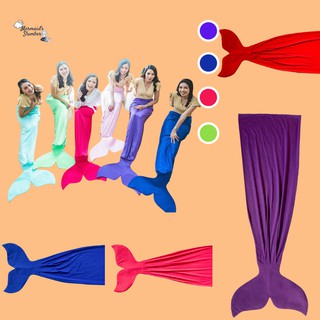Mermaid Tail Blanket - Adult | Mermaid's Slumber | Wearable Blanket | Costume Girl | Halloween