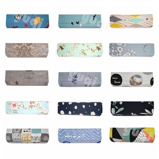 Printed Air Conditioner Cover Knitted Elastic Fabric Air Conditioner Hood Multi Style Air Conditioner Protector