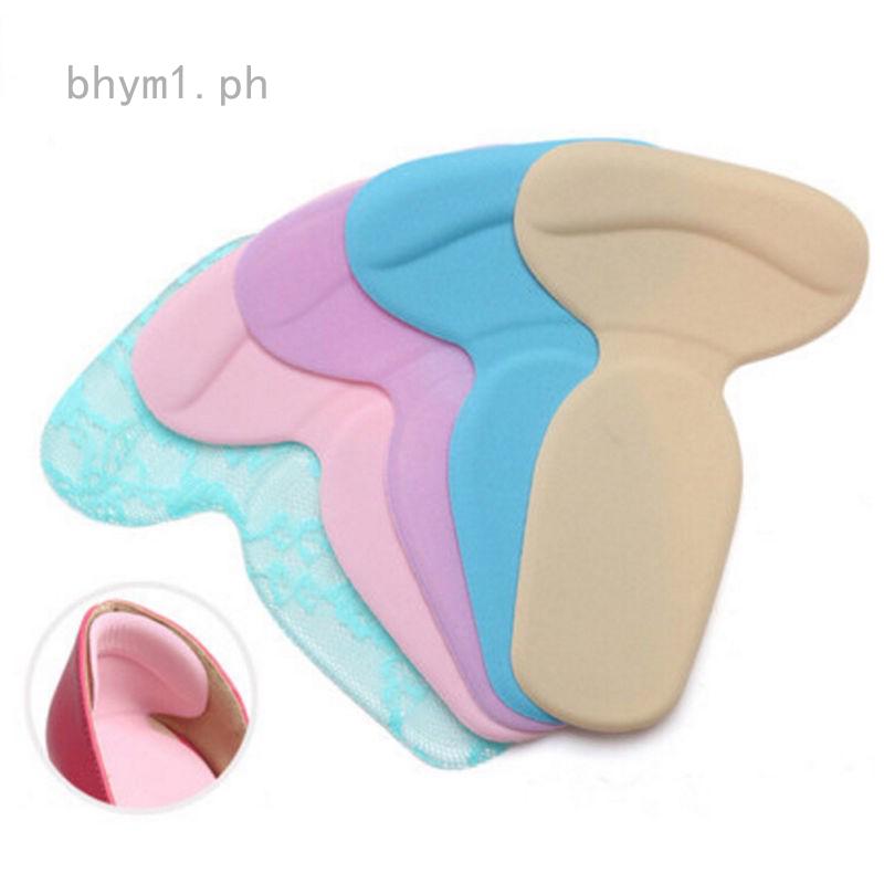 bhym1 Soft Heel Cushions Inserts For Shoes Women Soft Insole Foot Heel Pad Shoe Girls