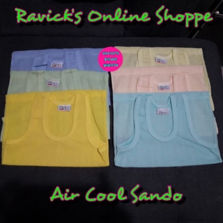 Air Cool Colored Sando for Kids 6pcs