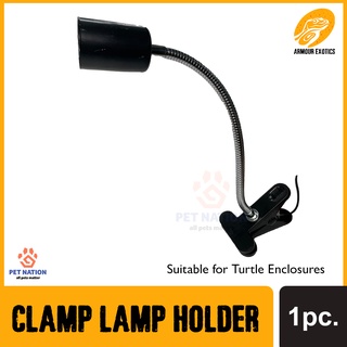 Armour Exotics Clamp Lamp Holder Lamp Clamp UVB Holder Basking Bulb Holder Reptile Lamp Reptile Clam