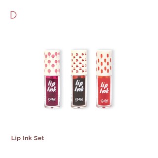 Detail Cosmetics Lip Ink Set