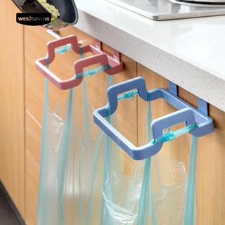 COD!!! Practical Trash Garbage Bag Plastic Holder Towel Rack Organizer