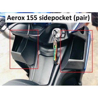 Aerox V1 side pocket ABS material (pair) NOT FIBER (1)