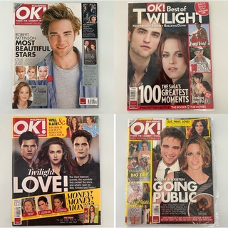 TWILIGHT SAGA OK Magazine Edward Cullen Bella Robert Pattinson Kristen Stewart (1)