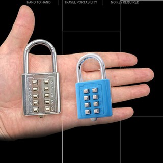 ✁﹊☇Key code lock] lock digital padlock dormitory gym anti-theft door luggage