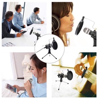 new products☃✻Senda SD-MM2 Condenser Microphone Audio 3.5mm Jack Studio Mic Vocal Recording KTV Kara