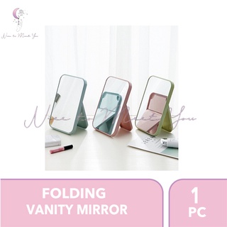 Face Makeup Mirror Desktop Vanity Mirror Large Folding Portable Square Mirrors