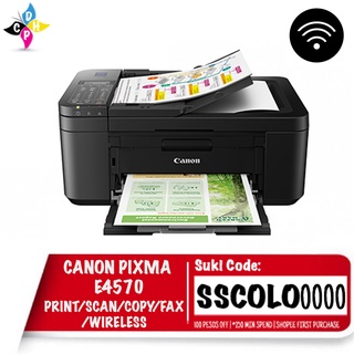 Canon PIXMA E4570 Multi Function AllinOne Printer