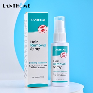 Natural Permanent Hair Removal Spray Body Armpit Facial Hair Remover Stop Hair Growth Inhibitor Spray Depilatory Cream 50ml