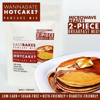 GREENDAHAN/ PerfectMatch EasyBakes Wannadate Hotcake Keto Low Carb 2 pc Pancake Mix 50g