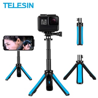 Mini Tripod Stick Action Cameras GoPro Hero, SJCAM, DJI Osmo, Insta360 TELESIN