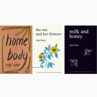 【Ready Stock】⊙Rupi Kaur Collection (Milk and Honey, The Sun and Her Flowers, & Home Body)