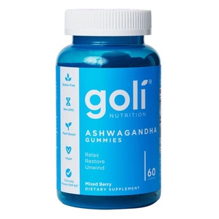 ASHWA Vitamin Gummy by Goli Nutrition - Ashwagandha Gummies 60 gummies