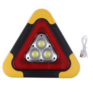 1pc Car Reflective Triangle Tripod Emergency Warning Sign Vehicle Stop Night Road Safety Tripod Ligh