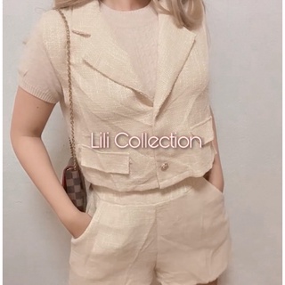 Lili Collection Sleeveless Coordinates (Vest and Shorts)