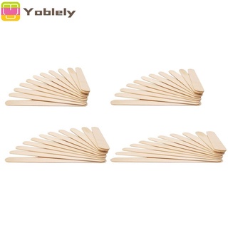 [yoblely]Homemade Food Grade Silicone 4 Cell Ice Cream Molds Ice Lolly Moulds Freezer DIY Ice Cream Bar Molds Maker ,