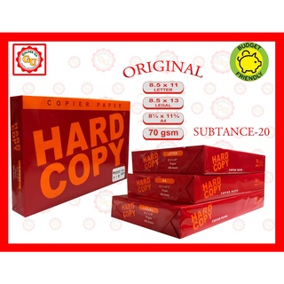 Advance HARD COPY 70 gsm. (500 pcs. per ream) (short/A4/Long) | GUGM