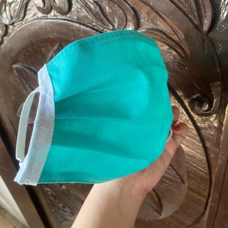 2ply washable reusable nonwoven fabric face mask