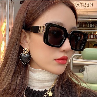 Korean Ins Fashion Retro Metal Frame Sunglasses Women UV400