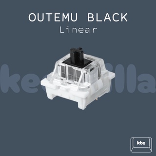 Outemu Black Linear Switch Mechanical Keyboard Switch SMD LED 3 pin