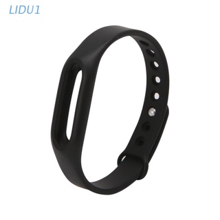 LIDU1 Colorful Silicone Wrist Band Strap Wristband Replacement For Xiaomi Mi Band 1