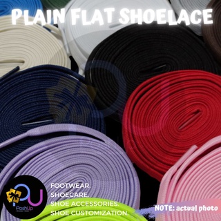 Plain Flat Shoelace (selection #2) - PoshUp (3)